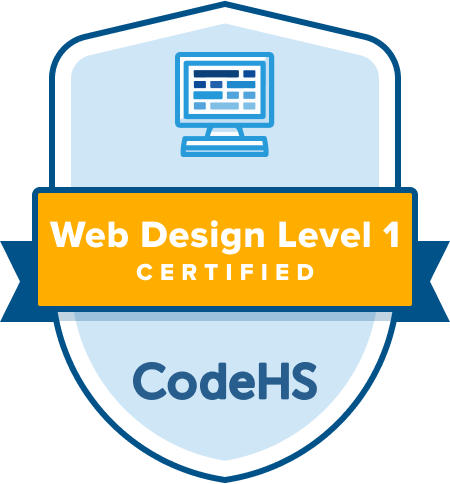 Webdesign Certification Badge