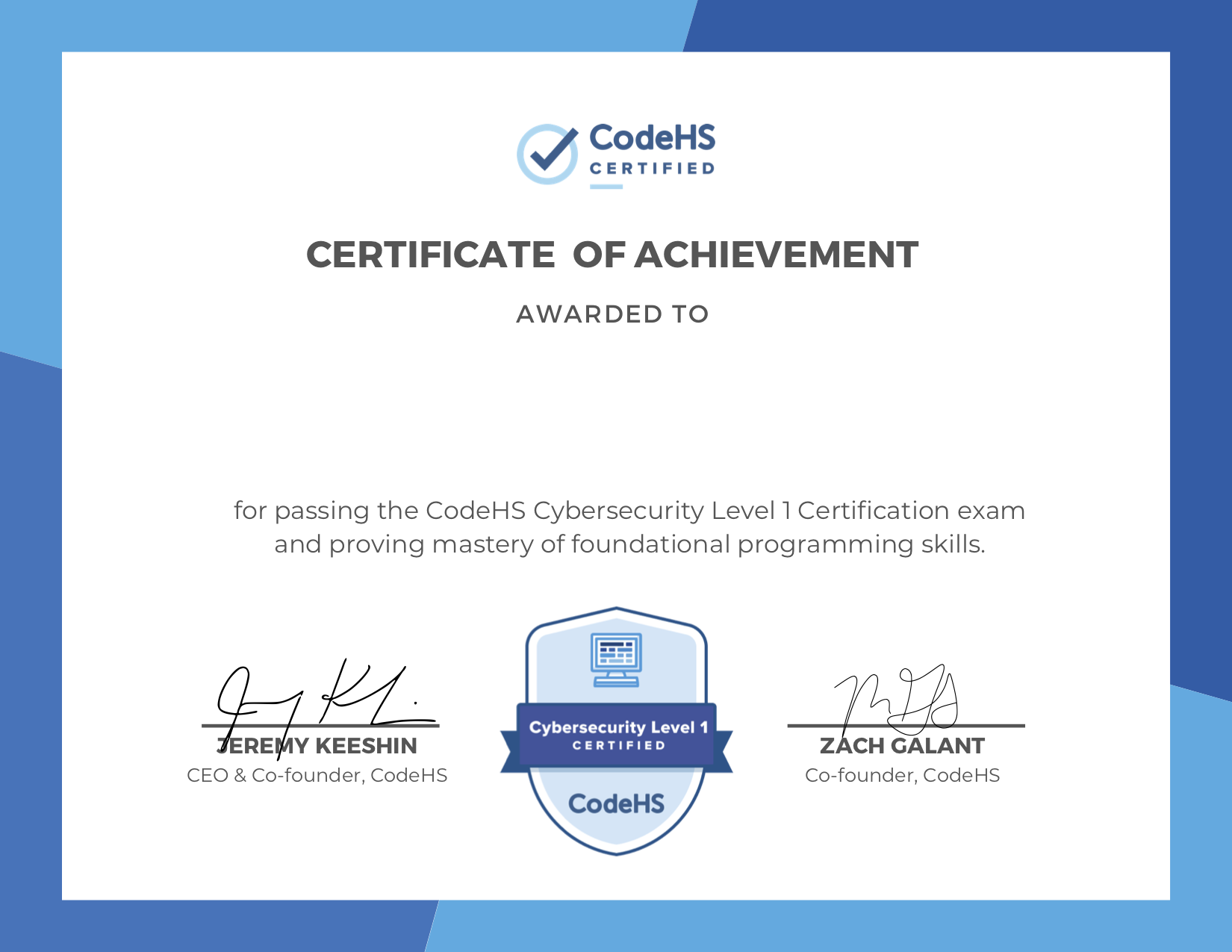 Codehs Cybersecurity at Sam Hamby blog