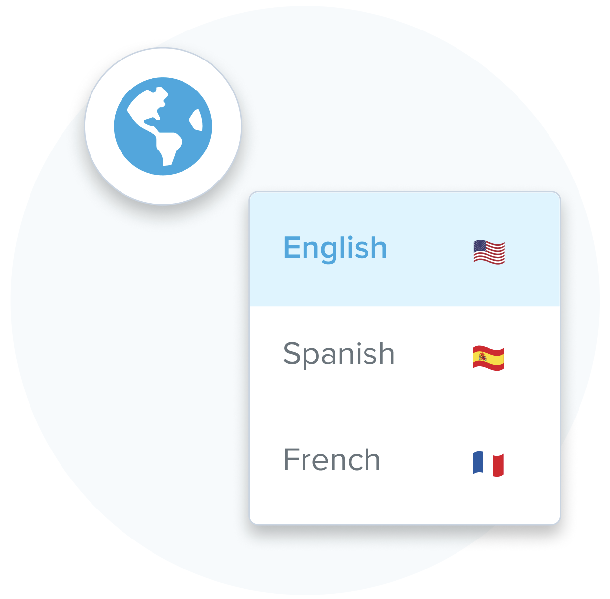 AI Creator Language Selection