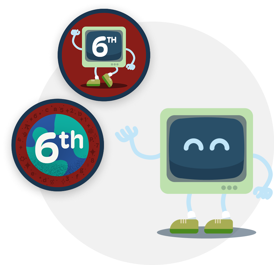 Sixth grade computer science pathway diagram